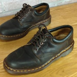 Doc MARTENS Work Shoes Ankle Boots VTG 90s Gothic